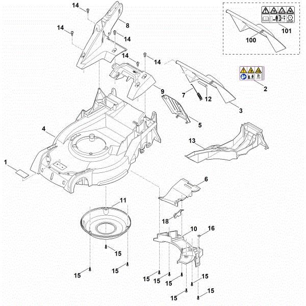 Picture of C - Housing RM 650.0 V