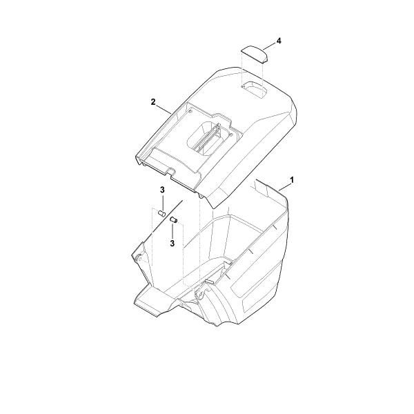 Picture of H - Grass catcher bag RM 650.0 VS