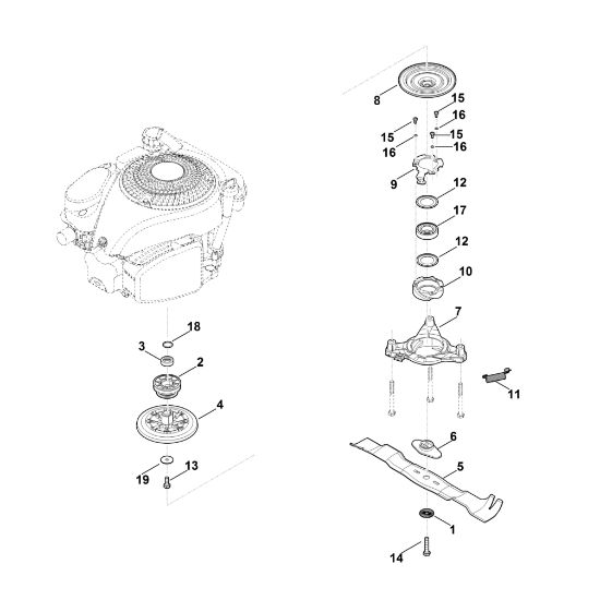 Picture of G - Blade, Blade clutch RM 655.0 RS