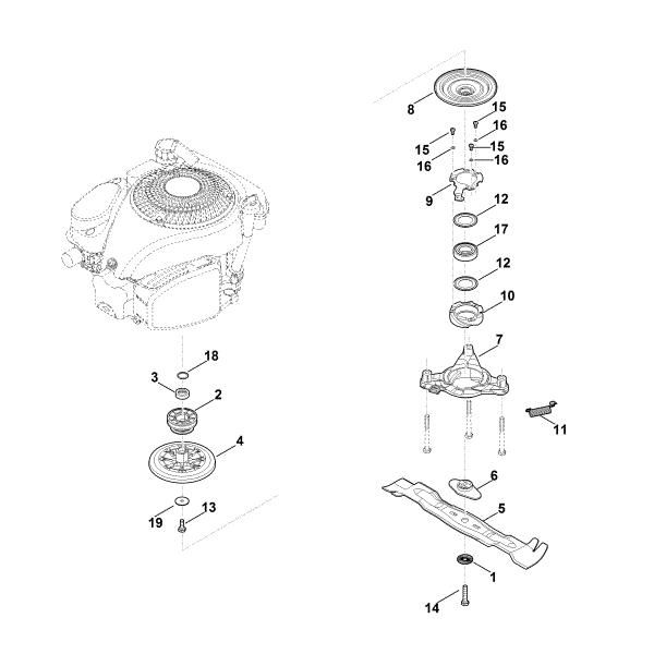 Picture of G - Blade, Blade clutch RM 655.0 VS