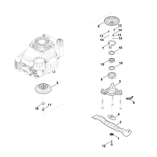 Picture of G - Blade, Blade clutch RM 655.0 YS