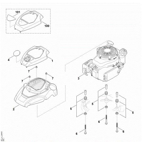 Picture of F - Engine RM 655.1 RS