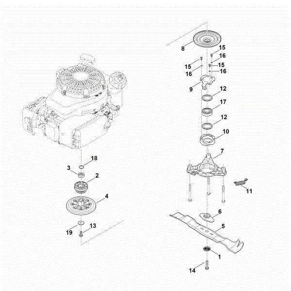 Picture of G - Blade, Blade clutch RM 655.1 RS