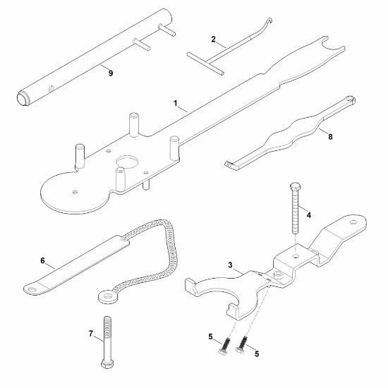 Picture of J - Special tool RM 655.1 RS