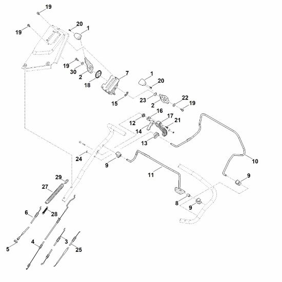 Picture of A - Handle upper part RM 655.1 VS