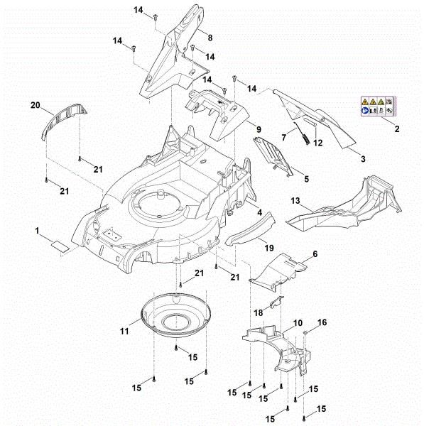 Picture of C - Housing RM 655.1 VS