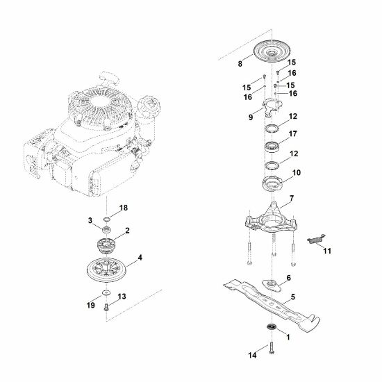 Picture of G - Blade, Blade clutch RM 655.1 VS