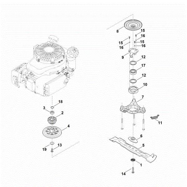 Picture of G - Blade, Blade clutch RM 655.1 VS