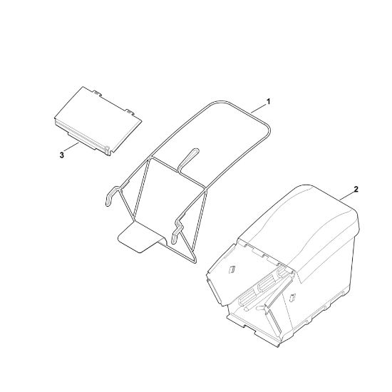 Picture of H - Grass catcher bag RM 756.0 GC
