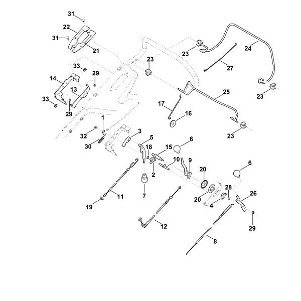 Picture of A - Handle upper part RM 756.0 YC