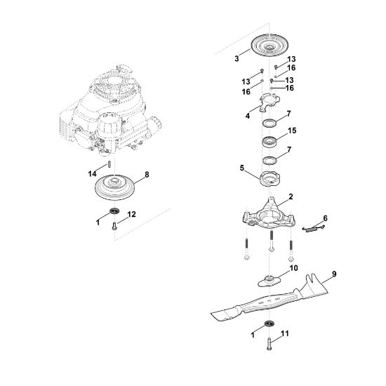 Picture of G - Blade, Blade clutch RM 756.0 YC