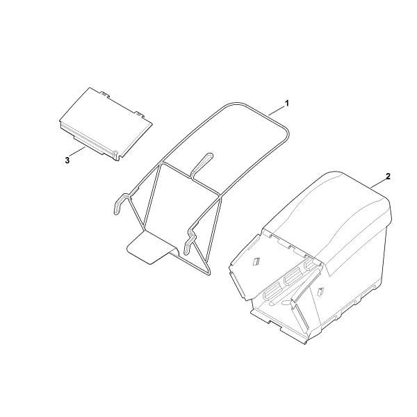 Picture of H - Grass catcher bag RM 756.0 YC