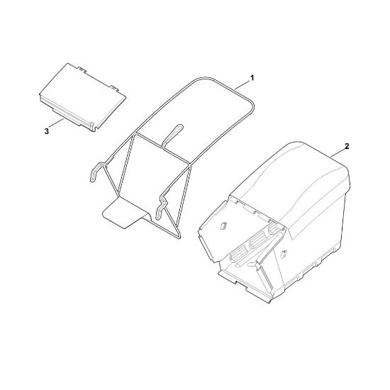 Picture of H - Grass catcher bag RM 756.0 YS