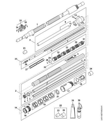 Picture of Drive tube assembly HTA 135