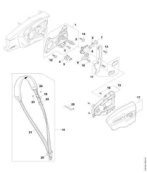 Picture of Chain sprocket cover HTA 66