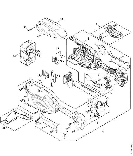 Picture of Handle housing HTA 66