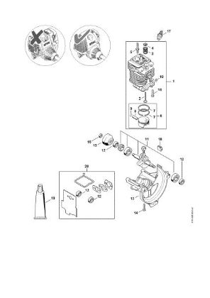 Picture of Cylinder, Engine pan    508613634 HT 101