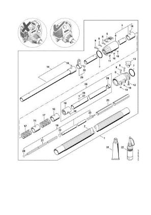 Picture of Drive tube assembly    270774488 (61.2006) HT 101