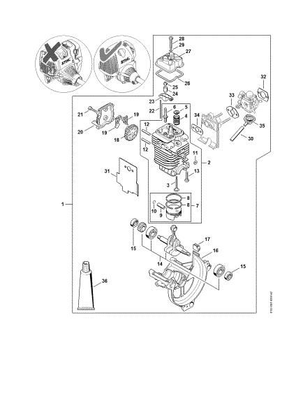 Picture of Engine d. 40 mm  508613634 HT 101