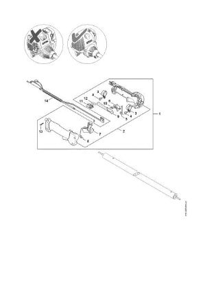 Picture of Handle    5 08 600 587 HT 101