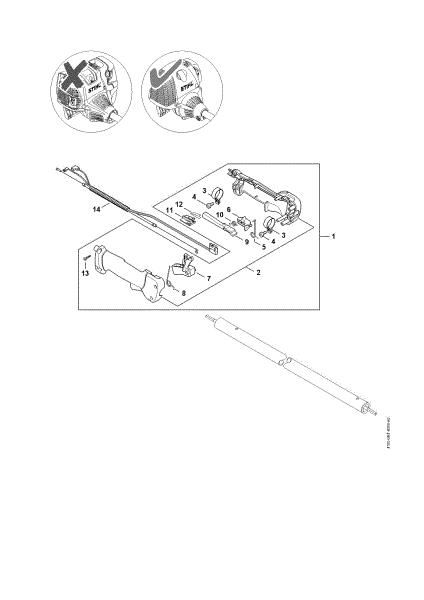 Picture of Handle    5 08 600 587 HT 101
