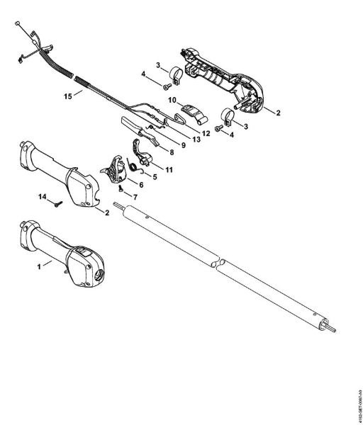 Handle Pole pruners (HT) HT 102 Stihl