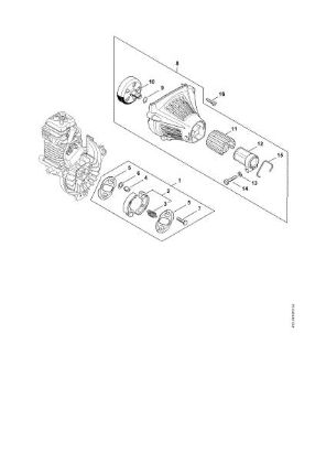 Picture of Clutch, Fan housing HT 103