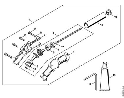 Angle drive Pole pruners (HT) HT 131 Stihl