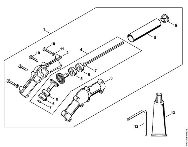 Angle drive Pole pruners (HT) HT 132 Stihl
