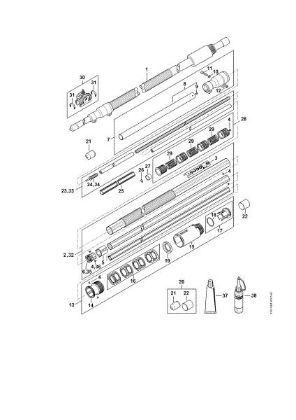 Picture of Drive tube assembly HT 135
