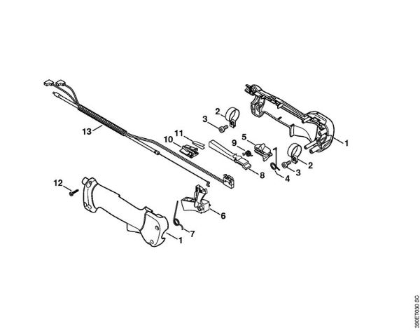 Handle Pole pruners (HT) HT 75 Stihl