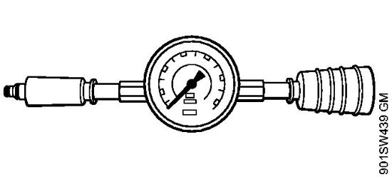 Pressure gauge Electric pressure washers (RE) RE 106 K Stihl