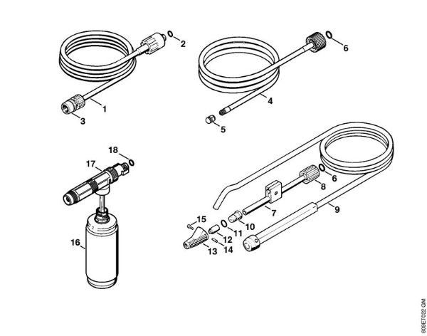 Tools, Extras Electric pressure washers (RE) RE 106 K Stihl