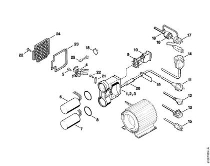 Switch housing Electric pressure washers (RE) RE 110 K Stihl