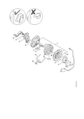Picture of Hose reel RE 110 PLUS