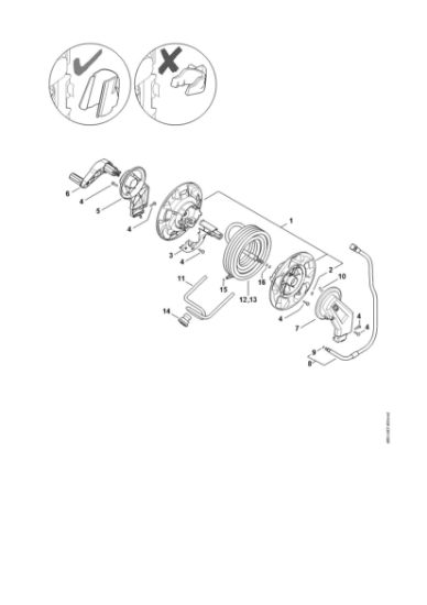 Picture of Hose reel RE 110 PLUS