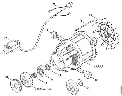 Electric motor Electric pressure washers (RE) RE 116 K Stihl