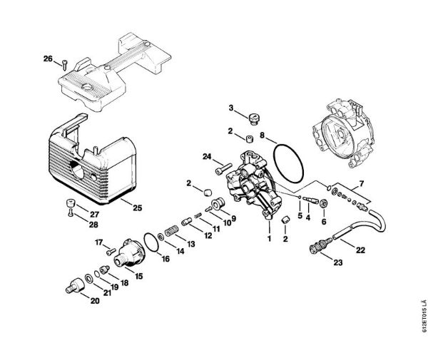 Pump cover RE 100 K Electric pressure washers (RE) RE 120 K Stihl