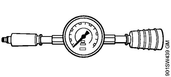 Pressure gauge Electric pressure washers (RE) RE 127 PLUS Stihl