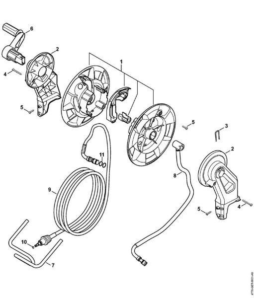 Hose reel RE 129 PLUS Electric pressure washers (RE) RE 129 PLUS Stihl