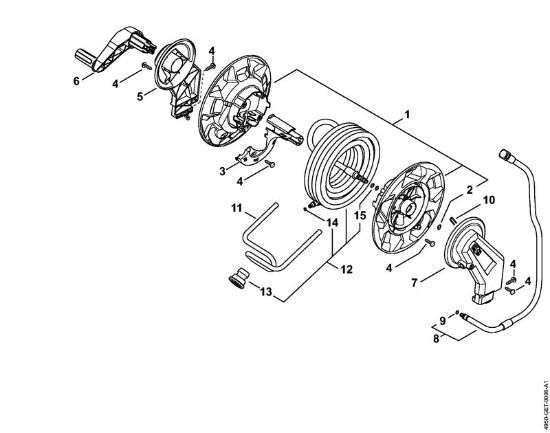 Hose reel Electric pressure washers (RE) RE 140 PLUS Stihl