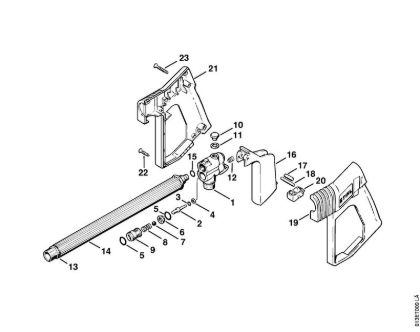 Spray gun Electric pressure washers (RE) RE 220 K Stihl