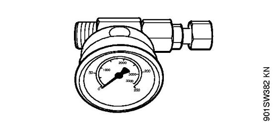 Pressure gauge Electric pressure washers (RE) RE 230 Stihl