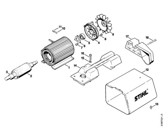 Electric motor Electric pressure washers (RE) RE 260 K Stihl