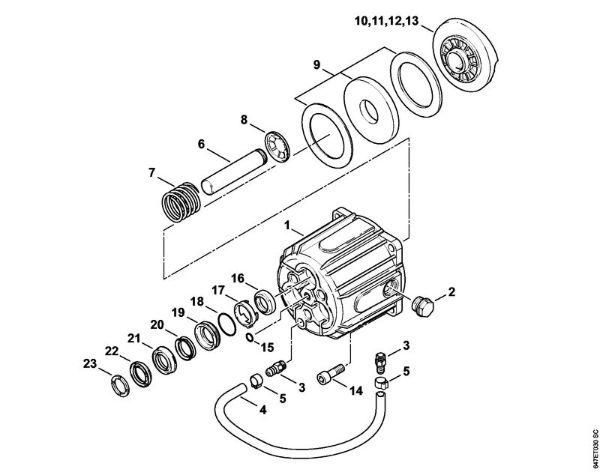 Pump Electric pressure washers (RE) RE 271 PLUS Stihl