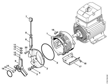 Pump Electric pressure washers (RE) RE 310 K Stihl