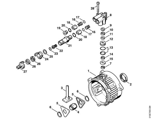 Pump Electric pressure washers (RE) RE 340 K Stihl