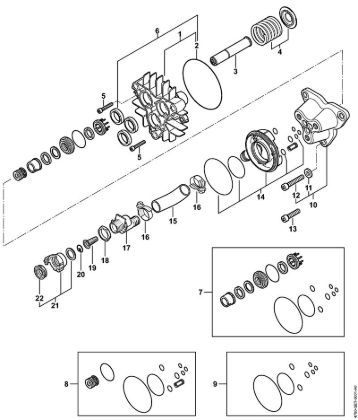 Pump Electric pressure washers (RE) RE 362 Stihl