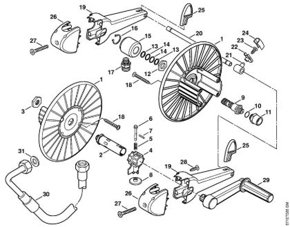 Hose reel Electric pressure washers (RE) RE 471 PLUS Stihl