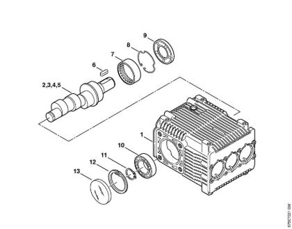 Pump, cam Electric pressure washers (RE) RE 521 Stihl